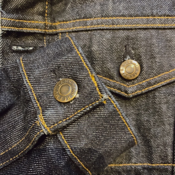 Helmet lang striped denim jacket - Picture 6 of 12